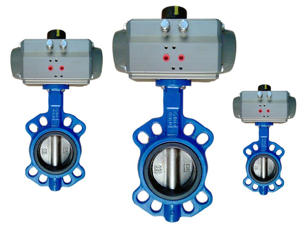 氣動蝶閥的(de)工作原理和保養調試